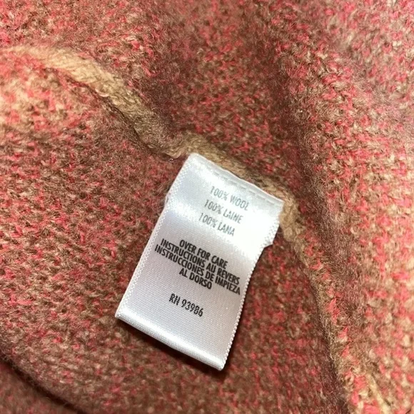 100% Wool Zip Up Plaid Jacket Petite Sophisticate Business Attire Scoop Neck - Picture 4 of 7